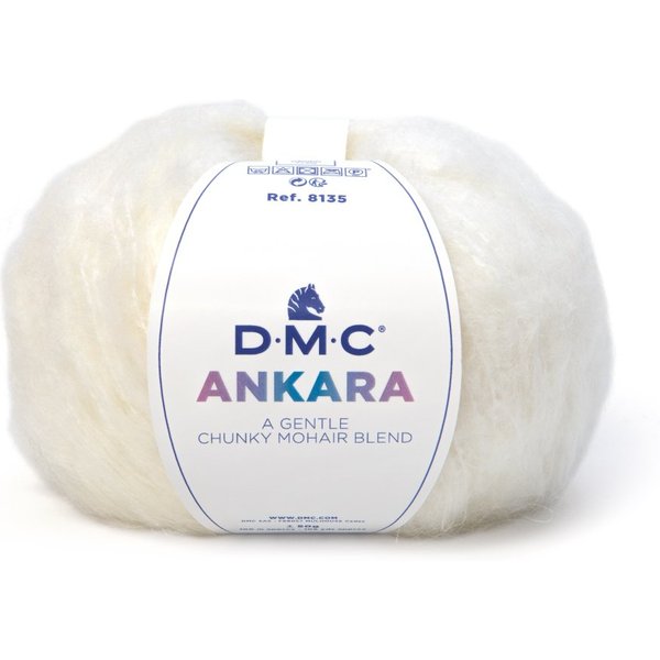 Pelote De Fil à Tricoter Ankara Blanc - DMC - DMC - Mondial Tissus-image