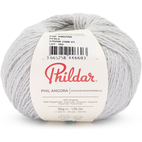 Pelote De Laine Phil Angora Perle - Phildar - Phildar - Mondial Tissus-image