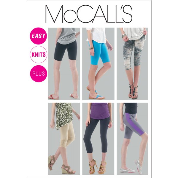 Patron Mccall's 6360RR Leggings 46-52 - Mccall's - Mondial Tissus-image