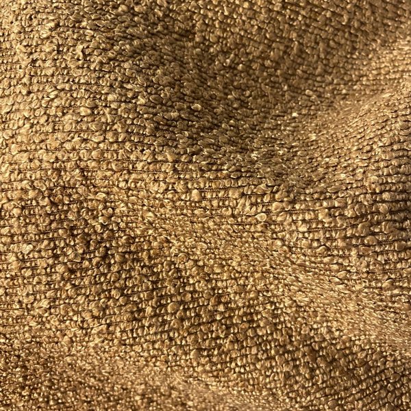 Tissu Bouclette Ocre Grande Largeur - Mondial Tissus-image