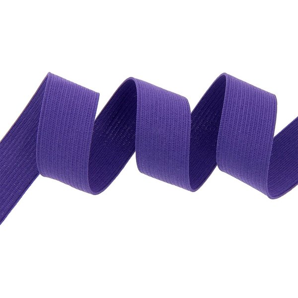 Elastique Maille Violet 20Mm - Mondial Tissus-image