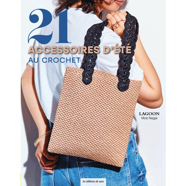 Livre 21 Accessoires D'éTé Au Crochet - Mondial Tissus-image
