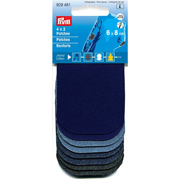 Renforts Jean Thermocollants - 4 Couleurs - Prym - Mondial Tissus-image