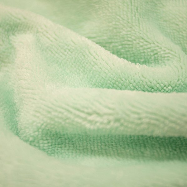 Tissu éPonge Bambou Doudou Vert PâLe - Mondial Tissus-image