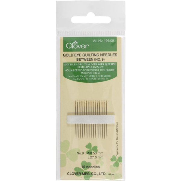 Aiguille Quilting N° 95 X15 - Clover - Clover - Mondial Tissus-image