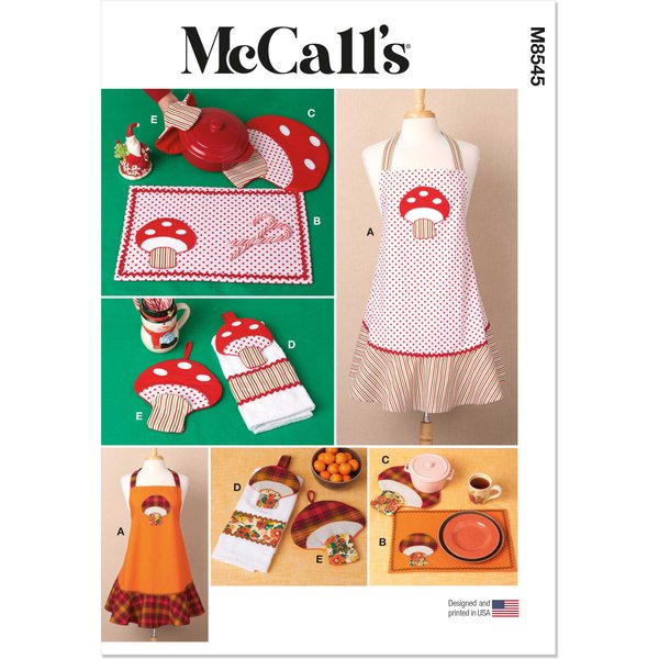 Patron Mc Call's M8545OS Tablier - Mccall's - Mondial Tissus-image
