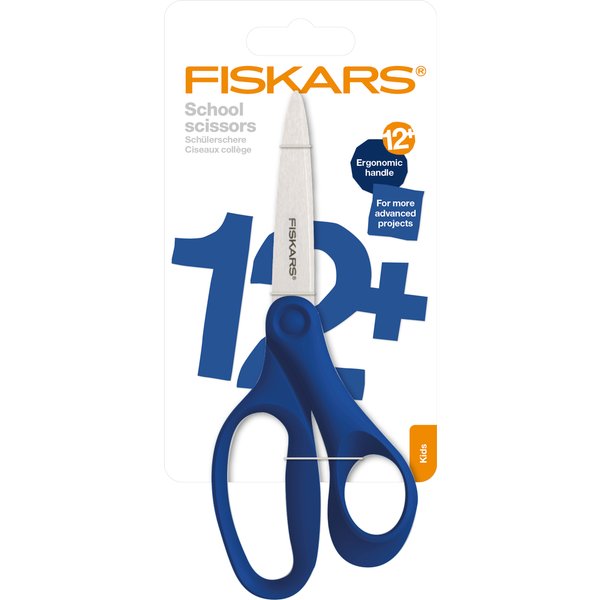Ciseaux CollèGe 18 Cm Bleu Marine - Fiskars - Fiskars - Mondial Tissus-image