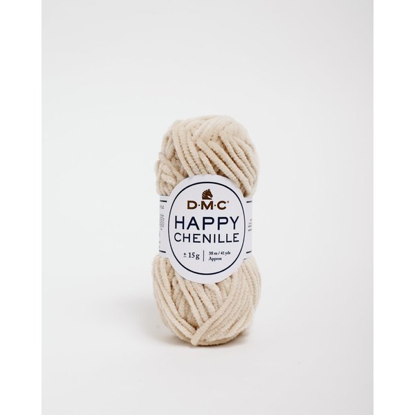 Pelote De Fil à Tricoter Happy Chenille Beige N°10 - Dmc - Dmc - Mondial Tissus-image