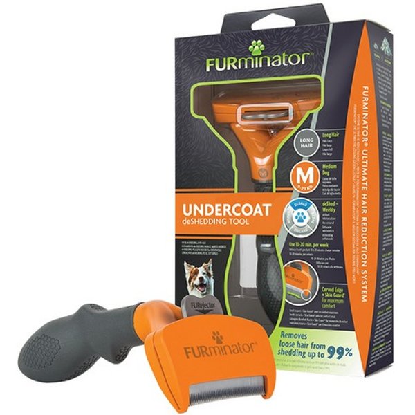 Grattoir Furminator Poils Longs-image