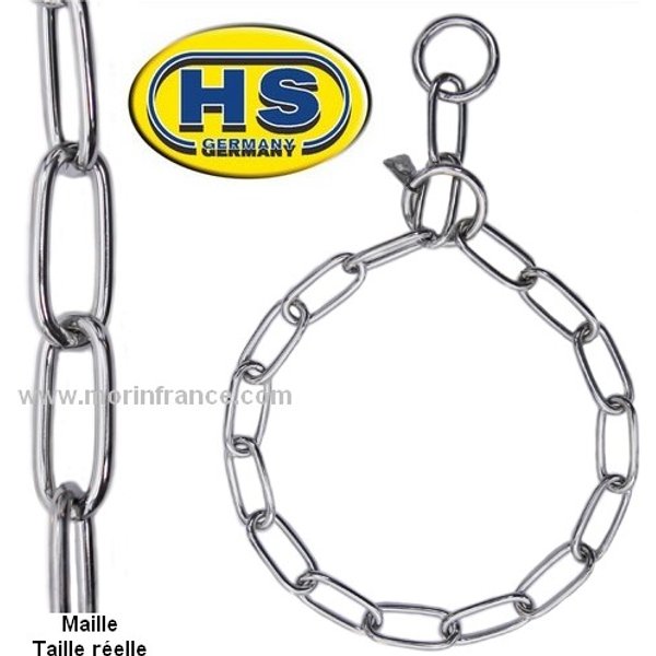 Collier Sanitaire Pour Chien, éTrangleur, Acier Inoxydable - Qualité Pro Hs-image