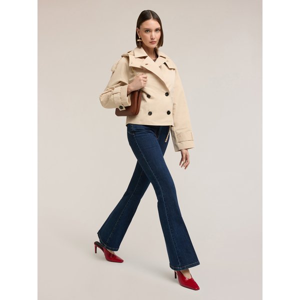 Motivi Jeans Flare Elle Donna, Blu, Taglia 38-image