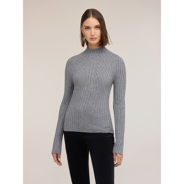 Motivi Maglia Dolcevita A Coste In Misto Lana Donna, , Taglia XS-image
