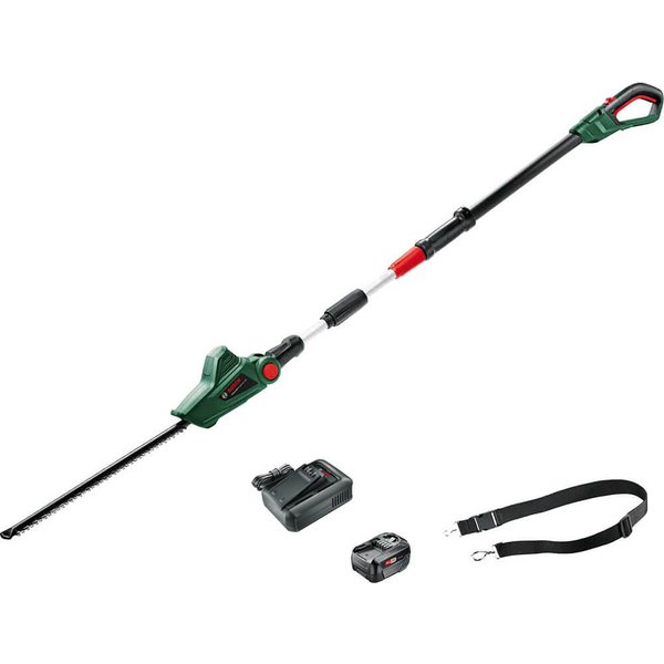 Bosch UNIVERSALHEDGEPOLE P4A 18v Cordless Telescopic Pole Hedge Trimmer 430mm