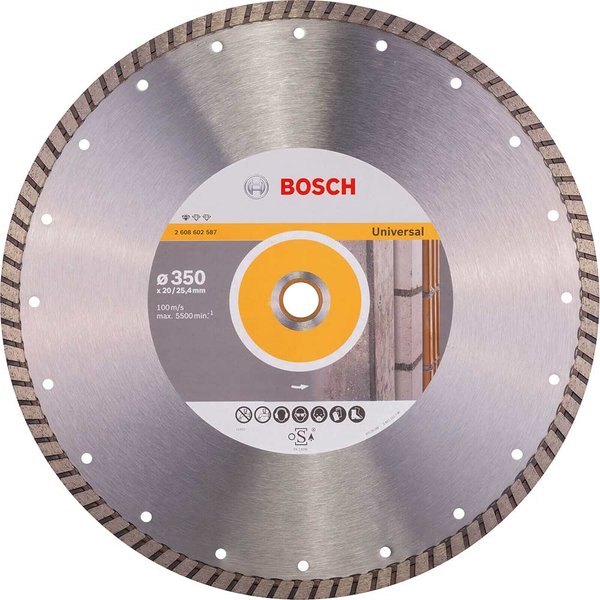 Bosch Turbo Diamond Disc Universal 350mm