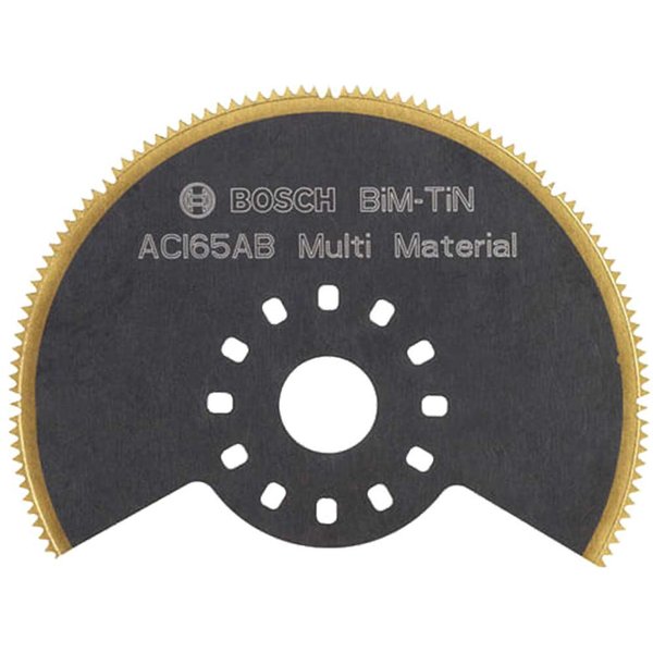 Bosch Bi Metal TiN Segment Oscillating Multi Tool Blade