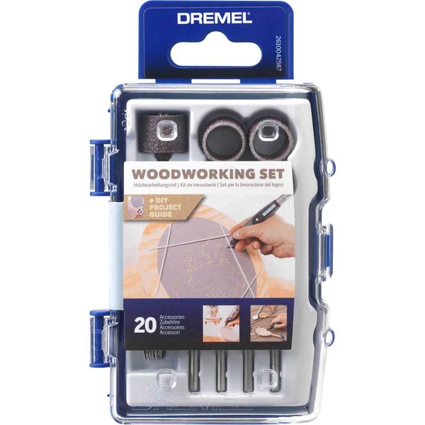 Dremel 681 20 Piece Woodworking Accessory Set