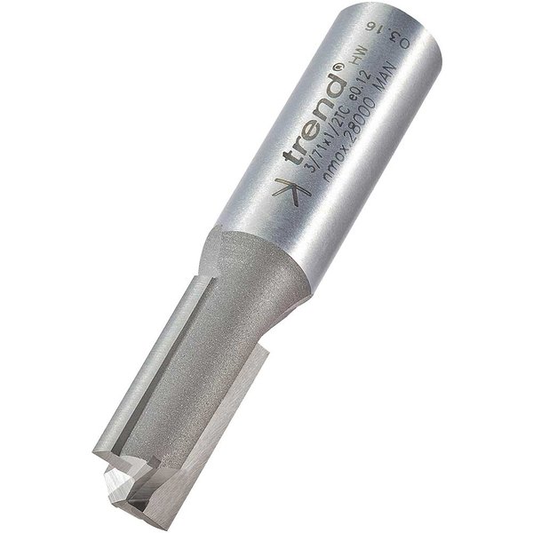 Trend Professional Two Flute Straight Router Cutter