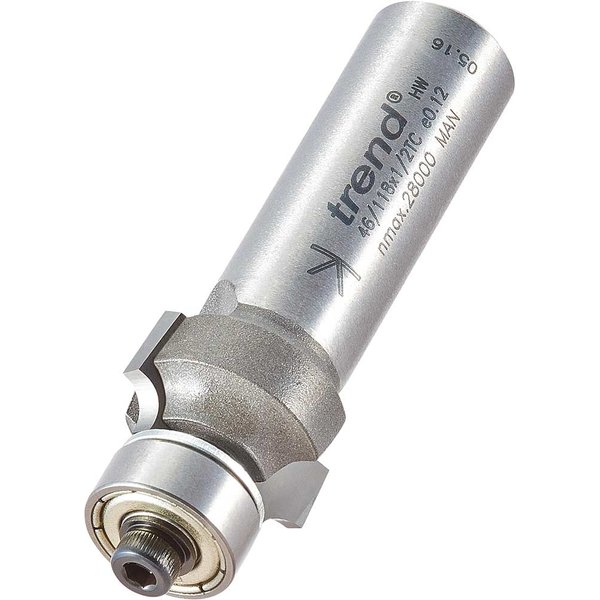 Trend Bearing Guided Ovolo and Round Router Cutter