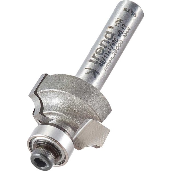 Trend Bearing Guided Ovolo and Round Router Cutter