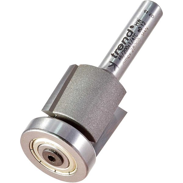 Trend Low Profile Trimmer Bearing Guided Router Cutter