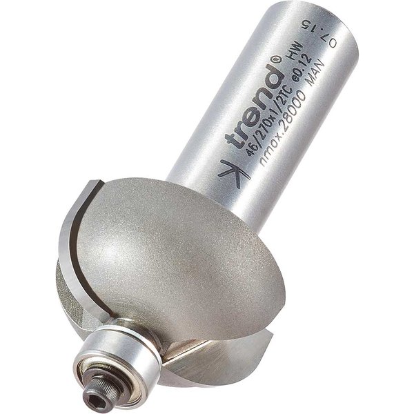 Trend Cove Bearing Guided Router Cutter