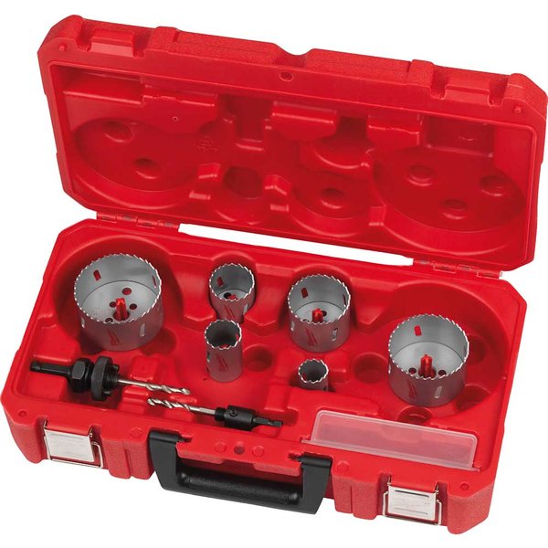 Milwaukee 10 Piece Contractor Bi-Metal Holesaw Set