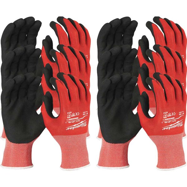Milwaukee Cut Level 1 Dipped Work Gloves