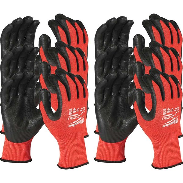 Milwaukee Cut Level 3 Dipped Work Gloves
