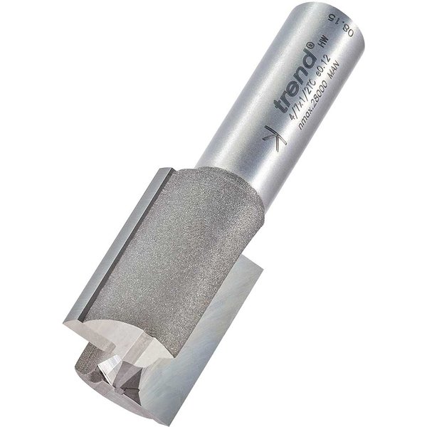 Trend Professional Two Flute Straight Router Cutter