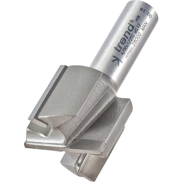 Trend Professional Two Flute Straight Router Cutter