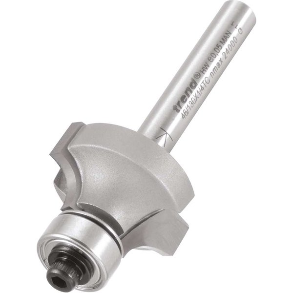 Trend Bearing Guided Ovolo and Round Router Cutter