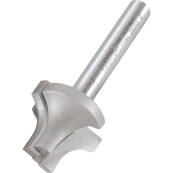 Trend Glazing Sash Bar Ovolo Joint Router Cutter