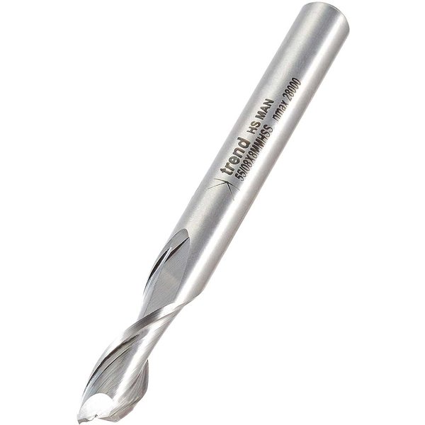 Trend HSS Spiral Up Cut Router Cutter