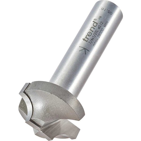 Trend Ovolo Rounding Over Router Cutter