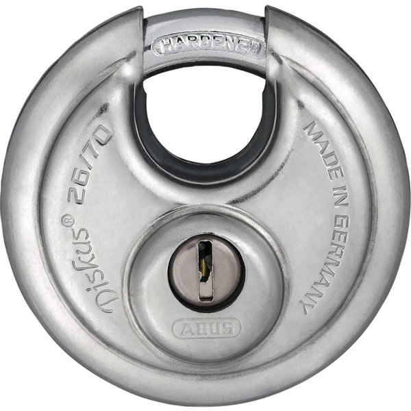 Abus 26 Series Diskus Stainless Steel Bodied Padlock
