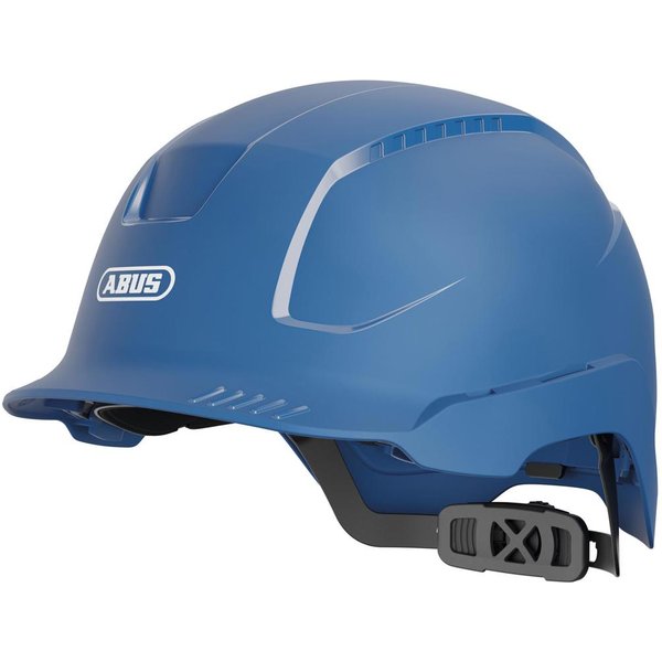 ABUS Mechanical SCATOR-E Non-vented Safety Helmet Blue 10094807-01