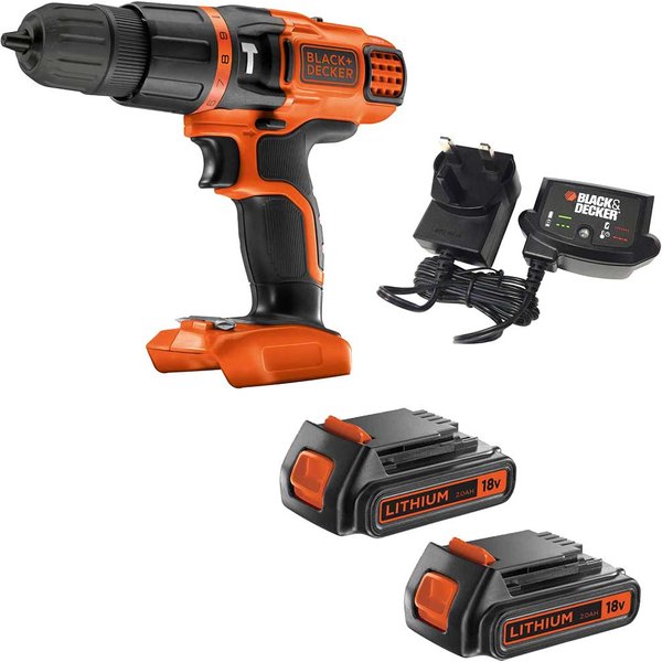 Black and Decker BDCH188 18v Cordless Combi Drill