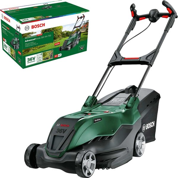Bosch ADVANCEDROTAK 36V-44-750 36v Cordless Rotary Lawnmower 440mm