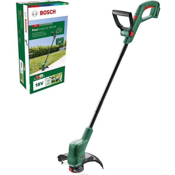 Bosch EASYGRASSCUT 18V-26 P4A 18v Cordless Grass Trimmer and Edger 260mm