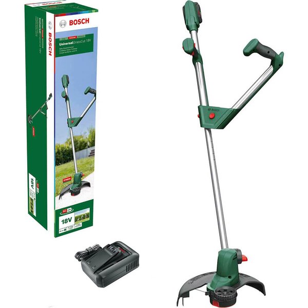 Bosch UNIVERSALGRASSCUT 18V-260 P4A 18v Cordless Grass Trimmer Edger 260mm