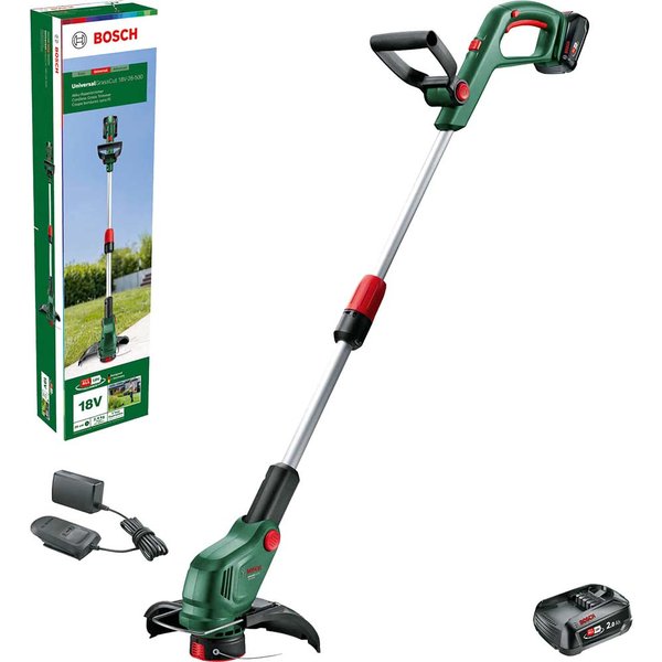 Bosch UNIVERSALGRASSCUT 18V-26-500 P4A 18v Cordless Grass Trimmer and Edger 260mm