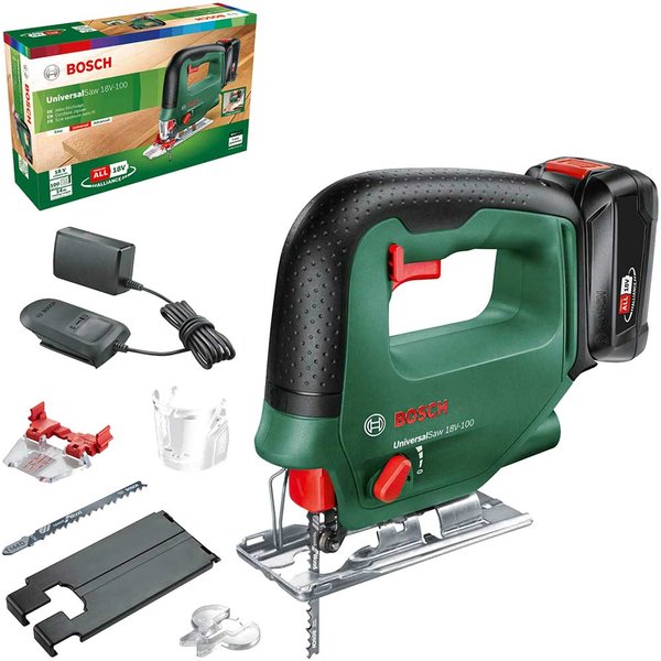 Bosch UNIVERSALSAW 18V-100 P4A 18v Cordless Jigsaw