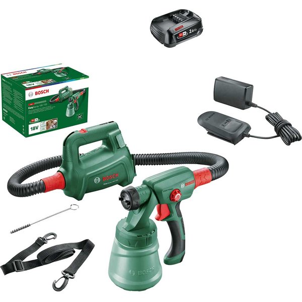 Bosch EASYSPRAY 18V-100 P4A 18v Cordless Paint Spray System
