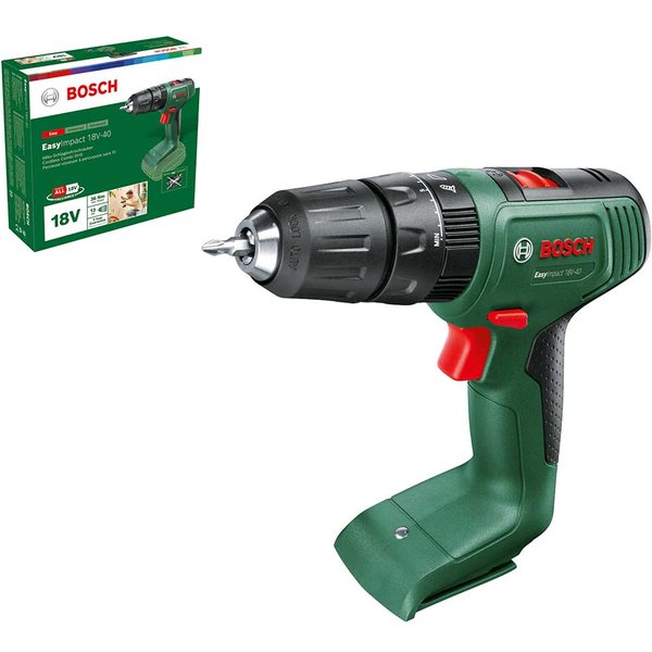 Bosch EASYIMPACT 18V-40 P4A 18v Cordless Combi Drill
