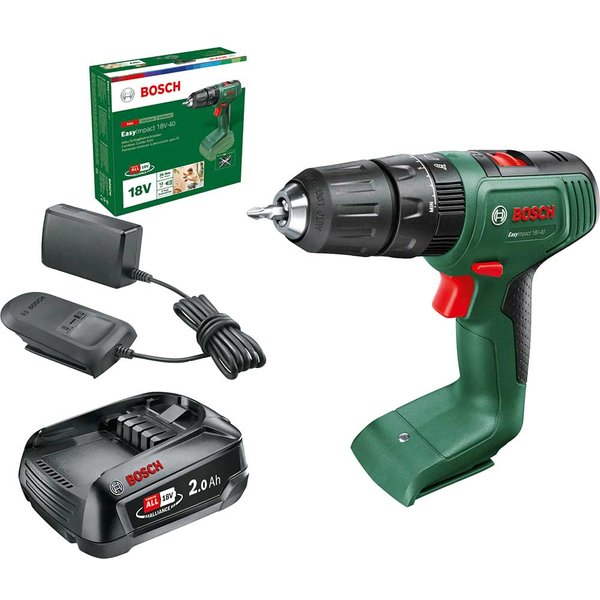 Bosch EASYIMPACT 18V-40 P4A 18v Cordless Combi Drill