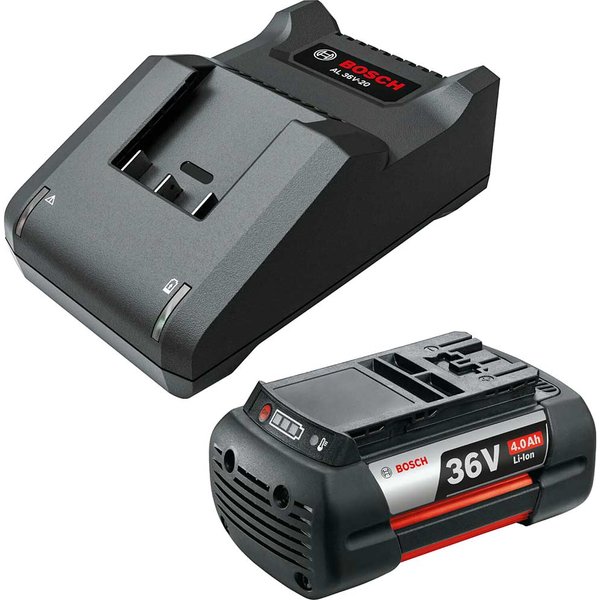 Bosch Genuine BLUE and GREEN 36v Cordless Li-ion Battery 4ah and Charger
