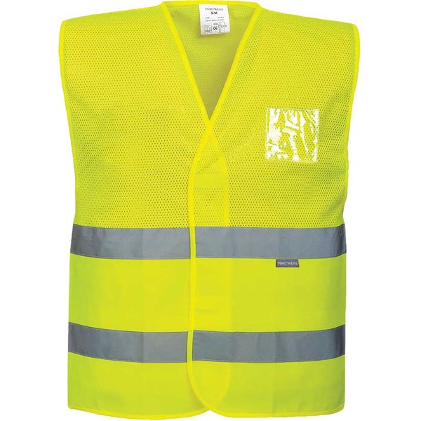 Portwest Hi Vis Half MeshAir Two Band Vest