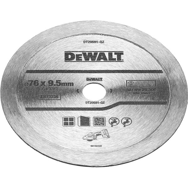 DeWalt Diamond Continous Tile Blade for DCS438