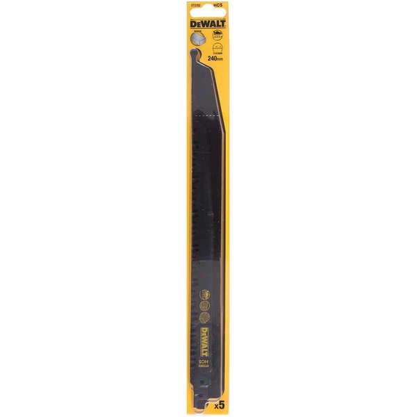 DeWalt S1531L Fast Cuts Wood Reciprocating Sabre Saw Blades