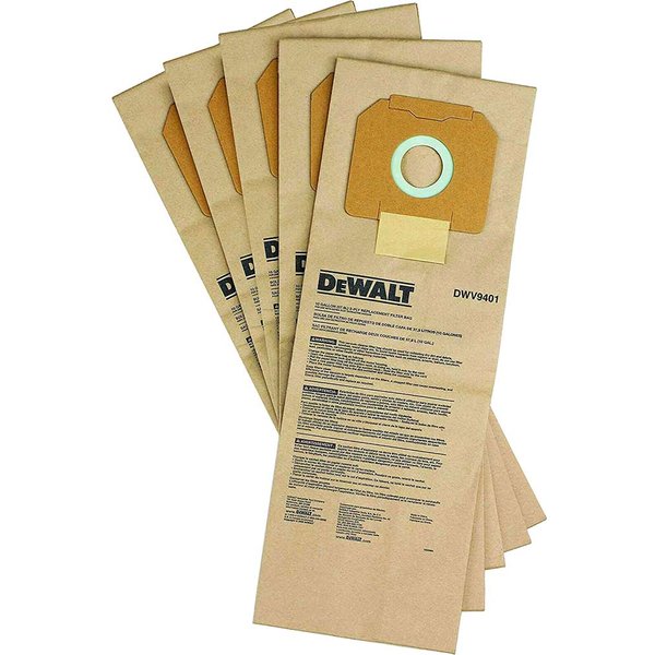 DeWalt Paper Filter Bag for DWV902M Dust Extractor